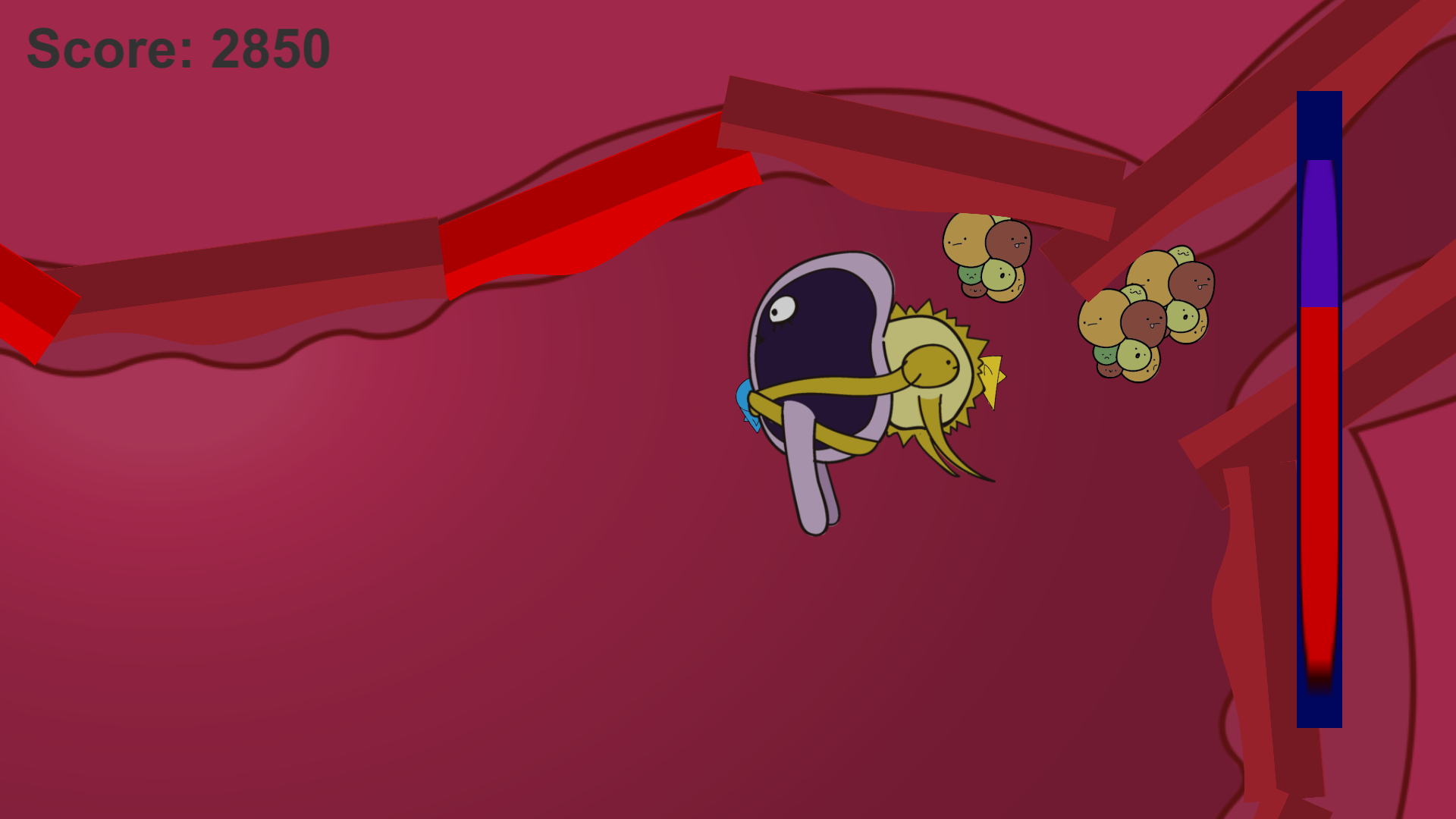 Screenshot of gameplay from Combat Anatomy.