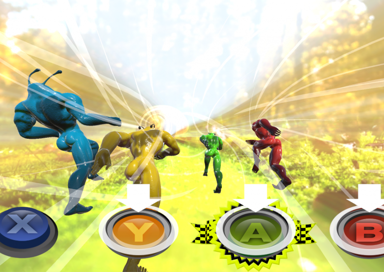 Screenshot of gameplay from Super Slug Shellter.