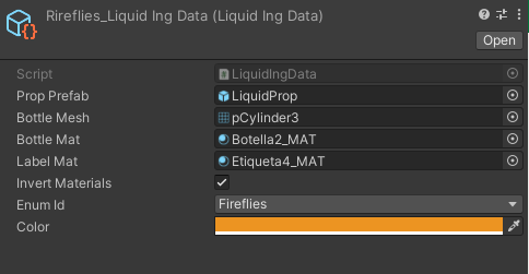 Ingredient data using Scriptable Objects for Potions VR.